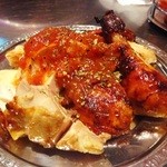 ぶつ切りチキン