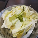 串焼き黄金鶏 - キャベツ