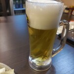 串焼き黄金鶏 - 生ビール