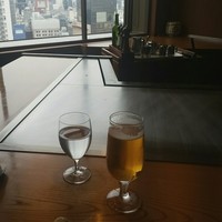 嘉門 - 新橋向きの窓際席