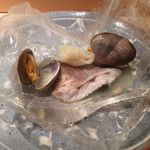 寿しの吉乃 - のどぐろとアサリの和風アクアパッツァ