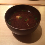 寿しの吉乃 - 赤だし