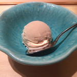 寿しの吉乃 - 麦茶のアイス