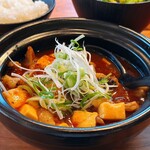 広島牛焼肉 青ひげ - 広島牛ホルモン麻婆豆腐