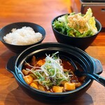 広島牛焼肉 青ひげ - 広島牛ホルモン麻婆豆腐