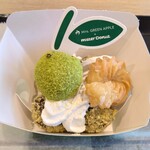 ミスタードーナツ - 料理写真:ゴールデン×チュロ ミセスの推しドパフェ(330円)