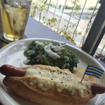 n.b.cafe - チーズドッグセット❤︎