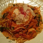 ウエストポイント - 海老のトマトクリームソース