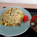 ラーメン田舎家 - ラーメン田舎家（チャーハン 750円）