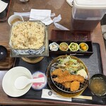お食事処 幸 - 磯飯フライ定食