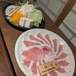 黒豚しゃぶしゃぶ あじと - 
