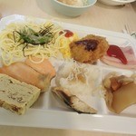 新潟第一ホテル - 朝食バイキングにて