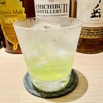 お酒の美術館 - ドリンク写真:アブサン ロック