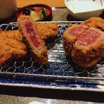 牛カツと和定食 京都勝牛 - 料理写真:牛ロースカツ、牛ヒレカツ