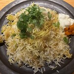 판초리. - 「狩留家茄子キーマビリヤニ」（1,870圓）。