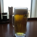 Maruha Shokudou - 生ビールも付いています♪