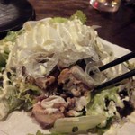 大衆酒場　晩酌娘 - さば缶サラダ