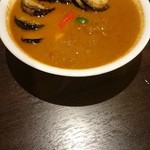 curry 草枕 - ナスとチキン