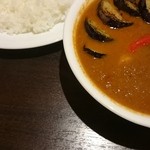 curry 草枕 - ナスとチキン