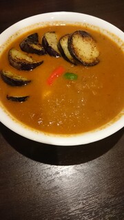 curry 草枕 - ナスとチキン