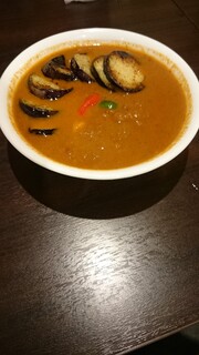 curry 草枕 - ナスとチキン