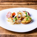 旬前菜の盛り合わせ