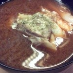 御料理 めなみ - あらのお味噌汁