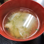 キッチン南海 早稲田店 - 味噌汁