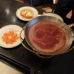 ボウ・デパール青山倶楽部 - クレープシュゼットの準備中