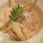 ボウ・デパール青山倶楽部 - 新生姜と木の芽のリーゾ