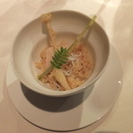 ボウ・デパール青山倶楽部 - 新生姜と木の芽のリーゾ