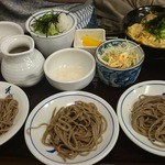 花水木 - 皿そば定食B