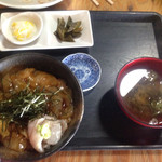 たきわ - 平目ズケ丼エンガワ付