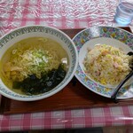 ふくりゅう軒 - 焼飯ラーメンセット