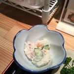 とんかつ いわい - ポテサラ