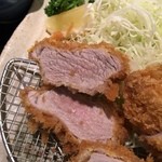 とんかつ いわい - 揚がり具合