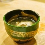 うを徳 - 2015.5 ノドグロの肝のお吸い物