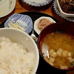 田中鮮魚店 - ご飯セット350円