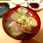 越中屋  - 旬のあさり吸い物