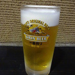 鳥利 - 生ビール：520円