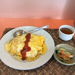 万吉食堂 - オムライス♡