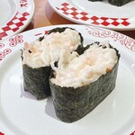 スシロー - 料理写真:カニ風サラダ軍艦