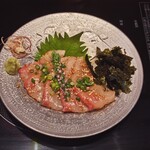 博多もつ鍋 前田屋 - ごまカンパチ