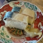 そば切り 蔦屋 - 鯖押寿司