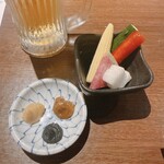 鶏と魚と炭火焼き 燈 - 