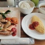 朝食バイキング