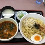 くるまやラーメン 仙台郡山店 - (並)温つけ麺（1.5玉）