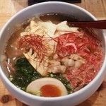 双麺 - 桜海老と筍の春塩らーめん