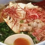 双麺 - 桜海老と筍の春塩らーめん