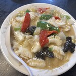 中華料理 多来福 - イカと野菜の旨煮